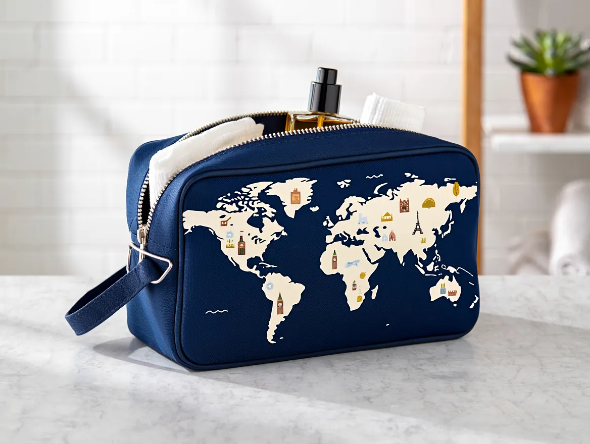 Necessär med personligt tryck